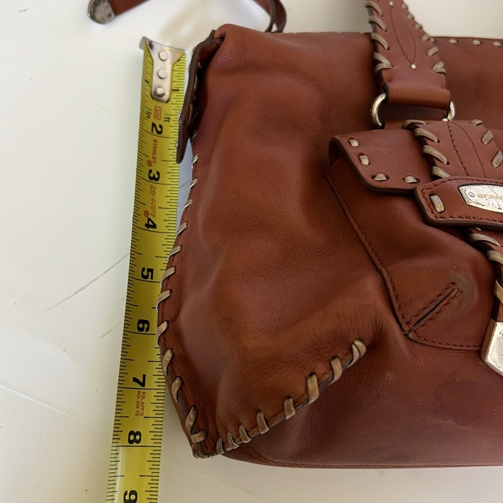 Vintage MICHAEL Michael Kors Leather Satchel - Picture 14 of 16